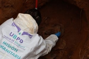 Hallan cuerpos en cementerio de Mapiripán  / Foto: UBPD