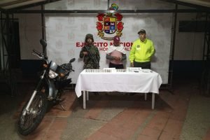 Capturan a alias '57' o 'Chanel' / Foto: Ejército Nacional.