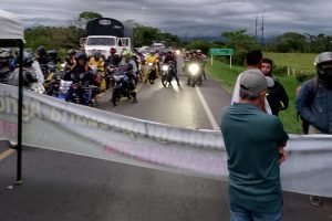 Levantan protesta en el cruce de Cubarral, Meta / Foto: Comité de Damnificados del Río Ariari.