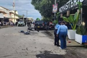 Accidente de tránsito en Granada, Meta / Foto: GobMeta.