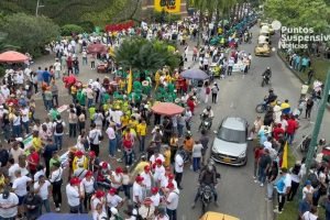 Marchas en el Villavicencio, Meta