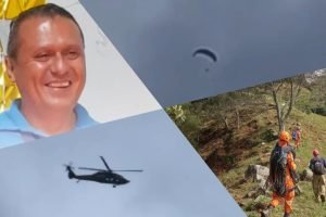 Continúa búsqueda del parapentista, Luis Sanabria / Foto: suministradas