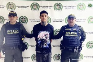 Capturado Daniel Steven Palomino / Foto: Fiscalía General de la Nación.