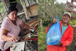 Familias afectadas por las lluvias reciben ayudas humanitarias en el Meta / Foto: GobMeta.
