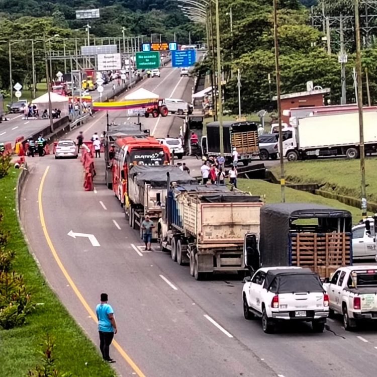 Paro arrocero en el Meta / Foto: Puntos Suspensivos Noticias.