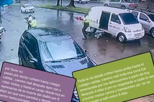 Mensajes intimidantes en Villavicencio / Foto: Cortesía.