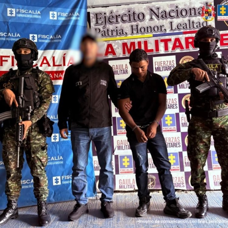 Capturan a extorsionista en Villavicencio I Foto: Fiscalía.