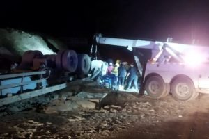 Grave accidente de tránsito en la vía al Llano / Foto: Coviandiana.