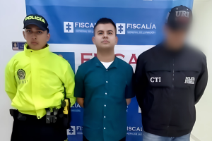 Capturan a Juan David Perdomo Wehdeking señalado de asesinar a sus padres / Foto: Fiscalía General de la Nación.