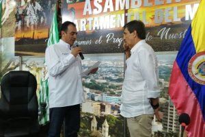 William Romero se posesionó como diputado del Meta / Foto: Cortesía.