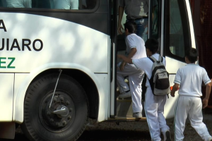Transporte escolar en Puerto López, Meta / Foto: GobMeta.